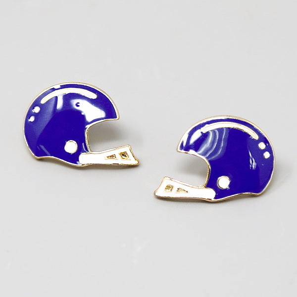 Retro Denver Broncos Helmet Cufflinks