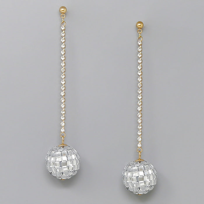 Rocksbox: Shine On Oval Drop Earrings by Kate Spade