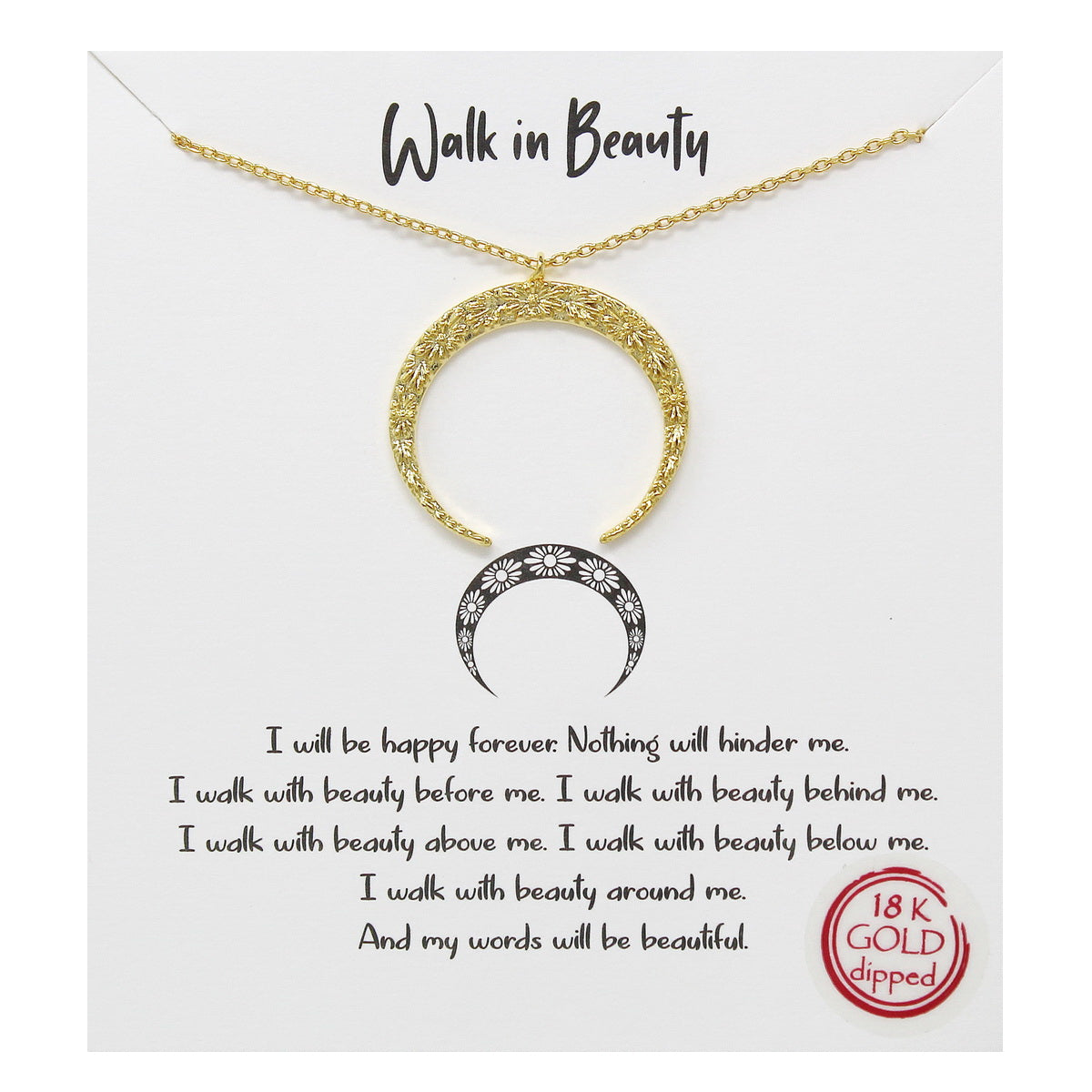 Tell Your Story: Walk In Beauty Simple Chain Necklace